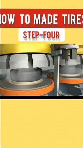 HOW TO MADE TIRES | MANUFACTURING PROCESS | TIRE FACTORY | FOUR STEPS