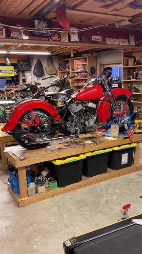 1942 Harley WLC Flathead Restoration Project