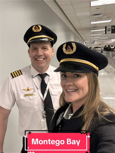 Airline pilot day in the life. Montego Bay turn around. #montegobay #jamaica #atlanta #airlinepilot #travel