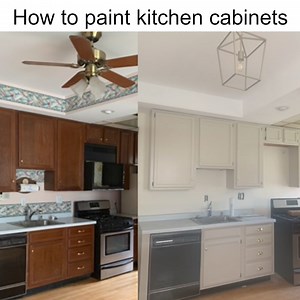 780K views · 5.4K reactions | How to Paint Kitchen Cabinets The...