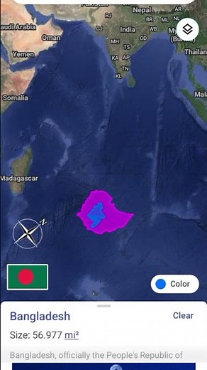 Bangladesh 🇧🇩 vs Ethiopia 🇪🇹 | Map Comparison | Size, Population & Geography