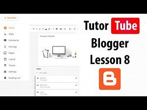 Blogger - Lesson 8 - Adding Photos by URL