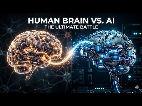 Can a Computer Think Like a Human Brain? 🧠 AI vs Mind Explained