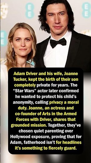Adam Driver’s Secret Dad Choice