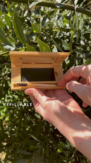 3-IN-1 Multipurpose Natural & Refillable Mud Cake Mascara Compact....