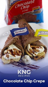 15K views · 148 reactions | Rise and shine, it's Chocolate Chip Crepe time!  Surprise your dad with a sweet treat this Father's Day! Try this recipe using Gardenia Chocolate Chip Loaf! | Gardenia Philippines | Facebook