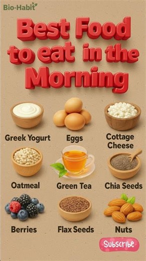 Best Foods to Eat in the Morning | Healthy Breakfast Ideas #health #diet