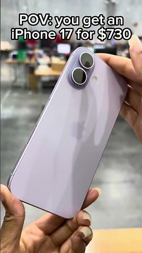 POV: you got an iphone 17