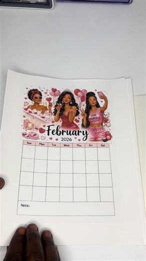 Working on my February pages today 💞 I made extras of this set because people keep asking. If you’re interested, DM me. #journalingcommunity #plannerlife #selflovejourney #bujoinspiration #smallbusiness