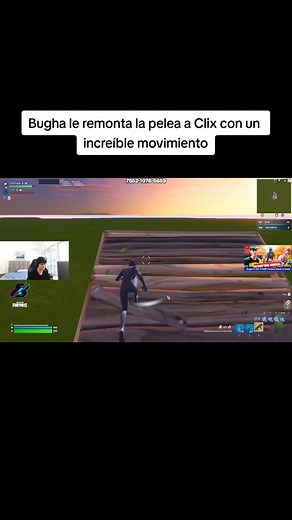 Intensos enfrentamientos entre Bugha y Clix en Fortnite competitivo