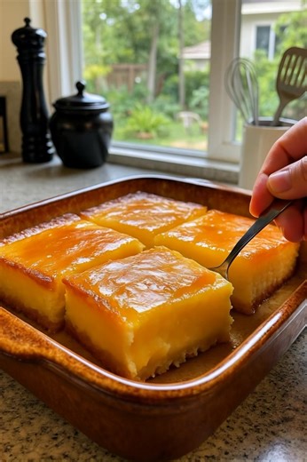 2 Ingredient Lemon Bars These bright, zesty bars from deesviral are the easiest lemon dessert you’ll ever bake — just two ingredients and full of sunshine flavor! | Recipes By Deesviral