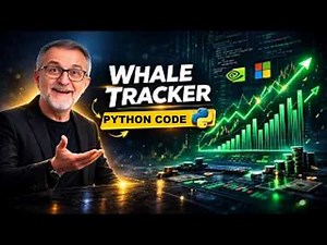 I Built a Python Whale Tracker for NVDA, MSFT & GOOGL #tradingstrategy