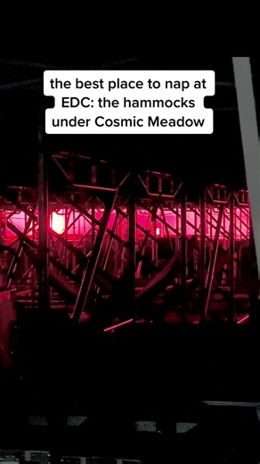 perf place to catch a few Zzzs #edc #edclasvegas #VikingRise #edc2023
