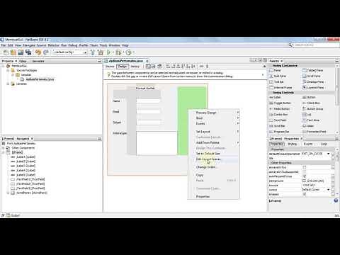 Cara Membuat Tampilan GUI di NetBeans IDE
