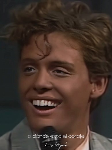 Luis Miguel: Fallaste Corazón En Vivo 1989