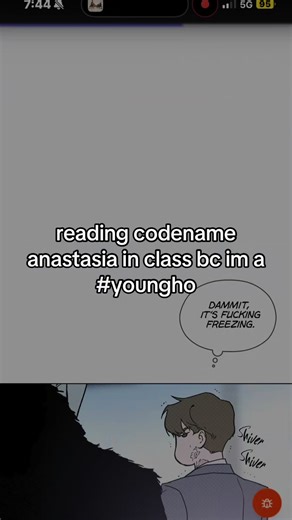 pretty good so far, they both hella fineeee #codenameanastasia #kwontaekjoo #zhenya #fyp #manhwa