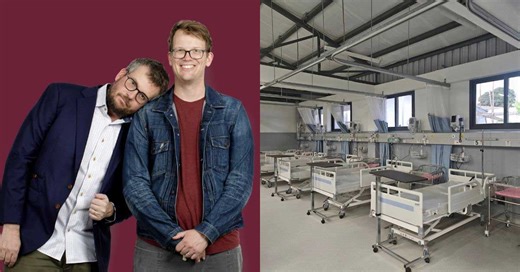 Hank & John Green gave $50M to build the first-ever NICU in Sierra Leone. The hospital’s first baby was just born