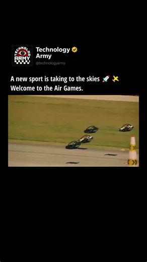 TechnologyARMY on Instagram: "Jetson has announced Air Games, a brand-new competitive format that blends personal flight with aerial sports. 🌍✈️ Set to debut at UP.Summit 2025, this world-first event will feature multiple aircraft in a breathtaking live aerial showcase. It’s not just a show — it’s the beginning of a new era in competitive aviation. Love Technology? Follow @TechnologyArmy 🌍 #AirGames #Jetson #FutureOfFlight #Aviation #innovation"