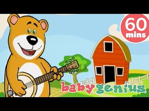 Old MacDonald Had a Farm Song 🎵 1 Hour of Baby Genius Kids Songs for Kids & Nursery Rhymes!