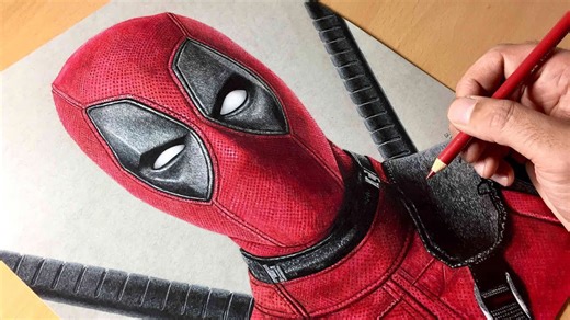 Drawing Deadpool | Marvel Timelapse