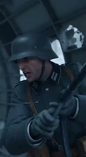 WW2 Soldiers Fight Inside Crashed Aircraft Wreckage Combat 1943