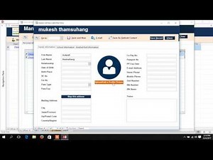 MS Access Database Sample Project