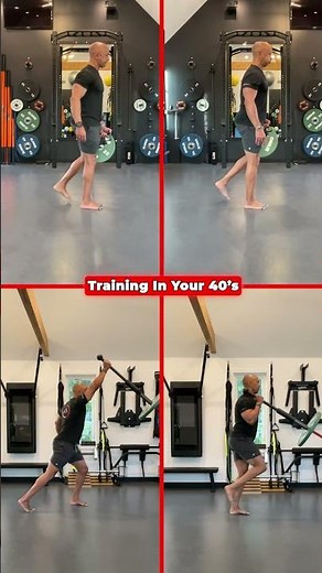 Landmine variations force your body to move in arcs, diagonals, and rotations.