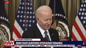 President Joe Biden got into a back and forth discussion with Fox News' correspondent Peter Doocy over the president's comments in the last few days regarding Russia and Vladimir Putin. https://youtu.be/DI_6X1WW7H8 | LiveNOW from FOX | Facebook