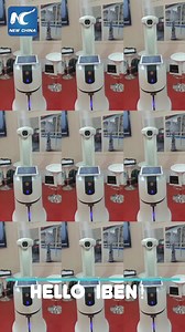 292K views · 1.3K reactions | An intelligent disinfection robot iBen is displayed at an international services trade fair in Beijing. It was used for disinfection missions in hospitals in Wuhan earlier this year. | China Xinhua News | Facebook