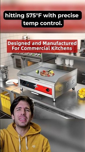 CROSSON Commercial Griddle Review: Perfect Burgers & Pancakes Fast!