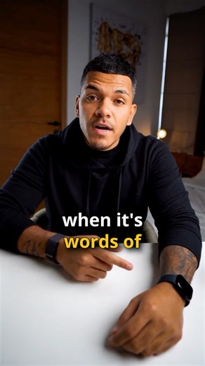How to speak your partners love language when it’s words of affirmation 🗣 For those of you who have words of affirmation as your number one love language, what has you feel most loved? Leave a comment ❤️⬇️ | Matt Cama - Dating Coach For Single Women