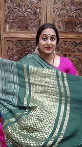 3.5K views · 29 reactions | Beautiful Ajrak Modal sarees For bookings 8610434600 | Vijay Lakshmi sarees | Facebook