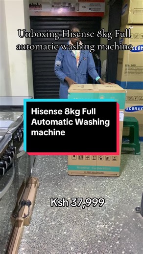 Unboxing Hisense 8kg Full Automatic Washing Machine