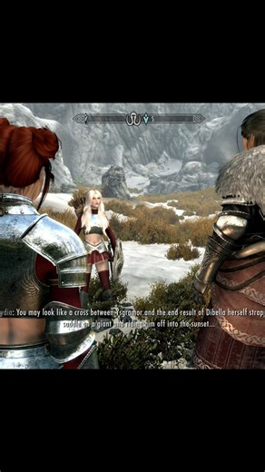 Lydia describes Kaidan #skyrim #skyrimanniversaryedition #gamingshorts