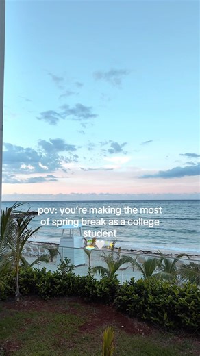 pov: you’re making the most of spring break as a college student 🏝️🤍✨#travelvlog #jamaica #fyp