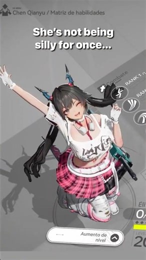 She’s not being silly for once… #arknightsendfield