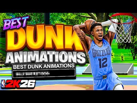 BEST DUNK PACKAGES for EVERY BUILD & DUNK RATING in NBA 2K26! SETTING + DUNK METER + ANIMATIONS