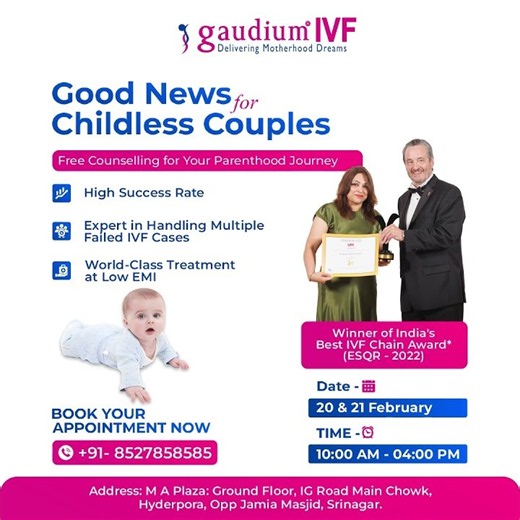 Good News for Childless Couples ❤️ | Your Parenthood Journey Deserves Hope | Gaudium IVF