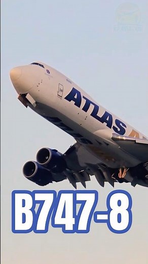 Atlas Air Cargo Boeing 747 8 Powerful Takeoff from Miami Airport!