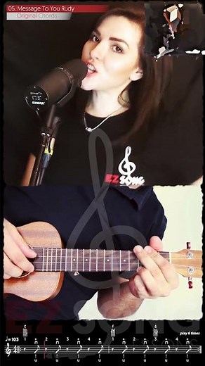 Easy Ukulele Song Series - 05. A Message To You Rudy [with Chords and Strumming Patterns] #ukulele