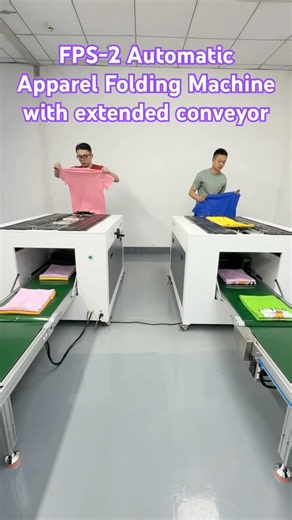 FPS-2 Automatic Folding Machine Extended Conveyor: Continuous Stacking, Zero Downtime