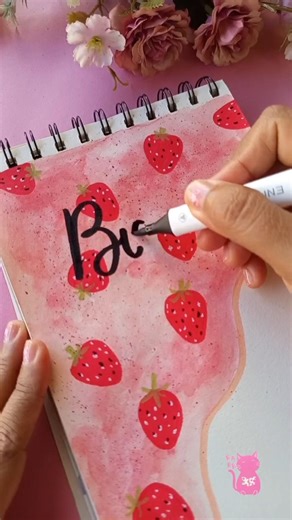 Creative DIY Front Page Idea for Biology Project #shorts #diy #frontpage #karaartdesign #art