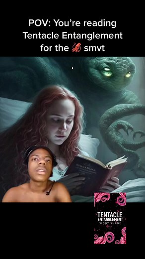 📚Tentacle Entanglement by Siggy Shade is a monster smut romance for fans of tentacle monsters, alien romance, and monster romance. A lonely woman accidentally summons her fated mate and soon discovers he’s the best kind of monster book boyfriend. This romance book is available on Amazon and Kindle Unlimited #monsterromance #paranormalromance #monsterfudgers #krakenromance #booktok #books #book #bookrecs 🌶🔥 #monsterbooks #spicynovella #shortreads #novella #monsterromancebooks #tentaclemonster 