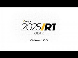 What's New in Ansys Orbit Determination Tool Kit (ODTK): Cislunar IOD | Ansys 2025 R1