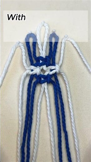 Only 1 Knot! Easy Macrame Coaster