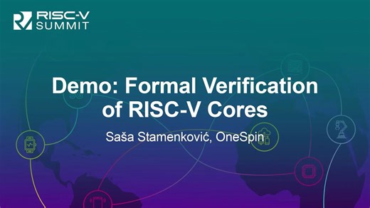 RISC-V核心形式化验证演示 | Demo: Formal Verification of RISC-V Cores