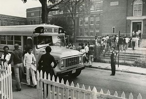 History rolled in on a yellow school bus - The Boston Globe