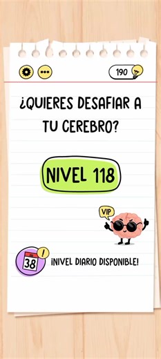 Cómo resolver el nivel 118 de Brain Test
