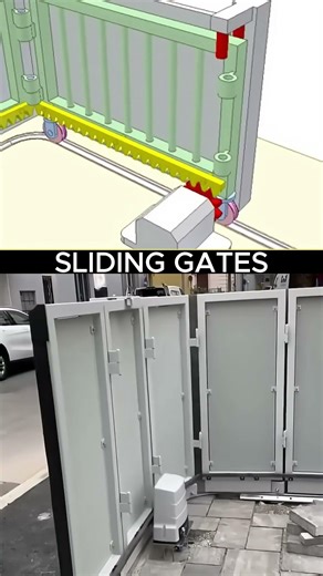 SLIDING GATES #shorts