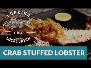 Crab & Cracker Stuffed Lobster Recipe